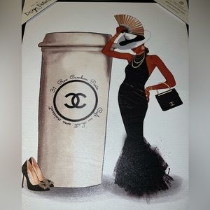 Luxury wall art- Chanel wall art